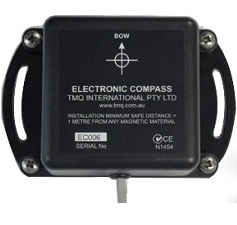 Electronic compass sensor with 5 metres of cable